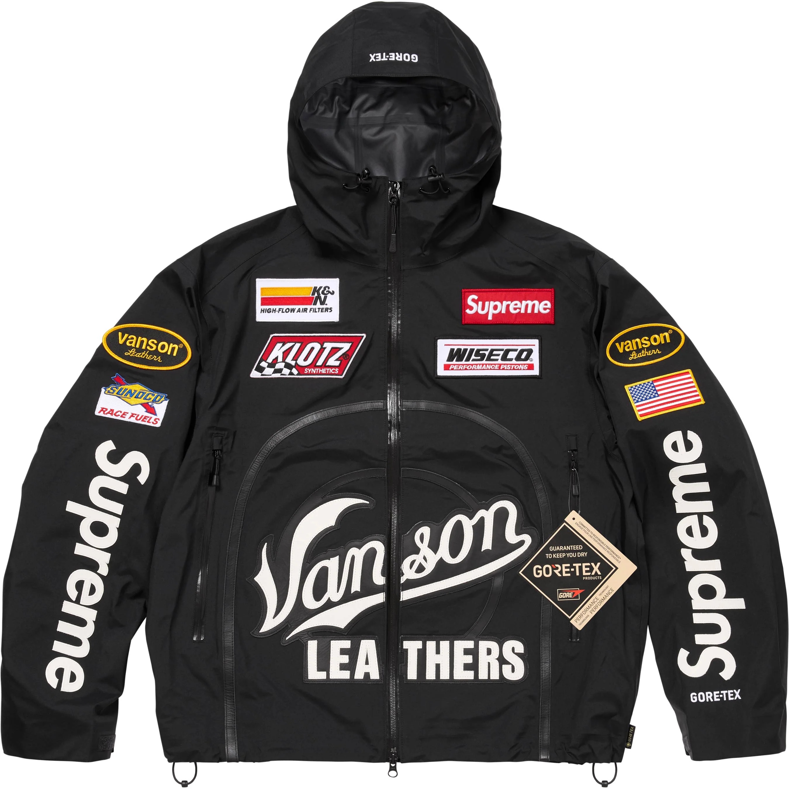 Supreme®/Vanson Leathers®/GORE-TEX Shell Jacket view 5
